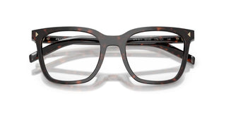 Prada Pr B11v Women Havana Butterfly Eyeglasses