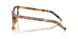 Prada Pr B11v Women Havana Butterfly Eyeglasses