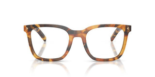 Prada Pr B11v Women Havana Butterfly Eyeglasses