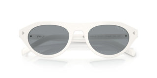 Prada Pr B15s Women White Squared Sunglasses