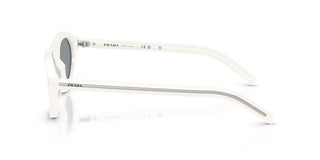 Prada Pr B15s Women White Squared Sunglasses