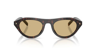 Prada Pr B15s Women Havana Squared Sunglasses