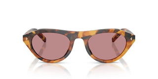 Prada Pr B15s Women Havana Squared Sunglasses