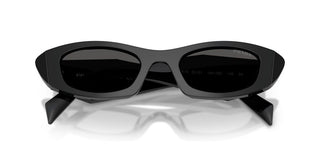 Prada Pr B16s Women Black Cat Eye Sunglasses