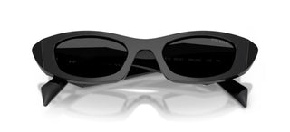 Prada PR B16S women Black Cat Eye Sunglasses