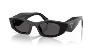 Prada PR B16S women Black Cat Eye Sunglasses