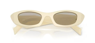 Prada PR B16S women White Cat Eye Sunglasses