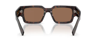Prada PR B17S men Havana Rectangle Sunglasses