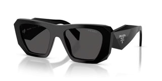 Prada PR B18S women Black Squared Sunglasses