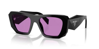 Prada PR B18S women Black Squared Sunglasses