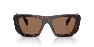 Prada PR B18S women Havana Squared Sunglasses