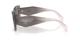 Prada Pr B18s Women Grey Squared Sunglasses
