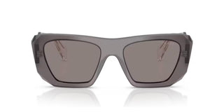 Prada PR B18S women Grey Squared Sunglasses
