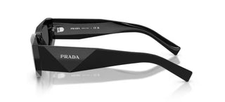 Prada PR B19S men Black Squared Sunglasses