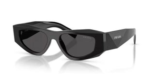 Prada PR B19S men Black Squared Sunglasses