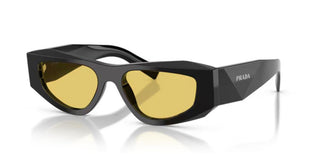 Prada PR B19S men Black Squared Sunglasses