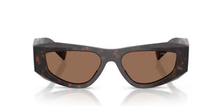 Prada PR B19S men Havana Squared Sunglasses