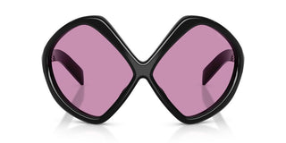 Prada Pr B21s Women Black Butterfly Sunglasses