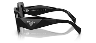 Prada Pr B23s Women Black Geometric Sunglasses