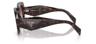Prada Pr B23s Women Havana Geometric Sunglasses