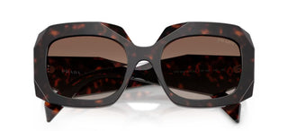 Prada Pr B23s Women Havana Geometric Sunglasses
