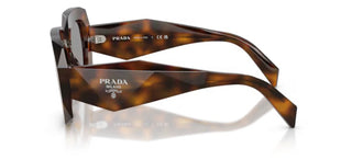 Prada Pr B23s Women Havana Geometric Sunglasses