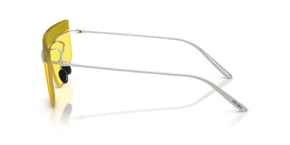 Prada Pr B55s Men Silver Geometric Sunglasses