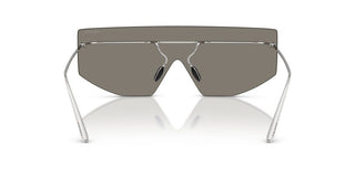 Prada Pr B55s Men Silver Geometric Sunglasses