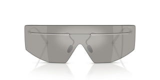 Prada Pr B55s Men Silver Geometric Sunglasses