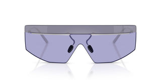 Prada Pr B55s Men Silver Geometric Sunglasses