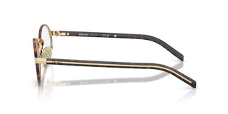 Prada Pr B55v Women Havana Round Eyeglasses