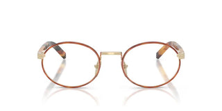 Prada PR B55V women Havana Round Eyeglasses