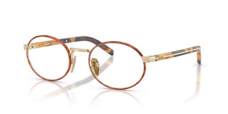 Prada PR B55V women Havana Round Eyeglasses