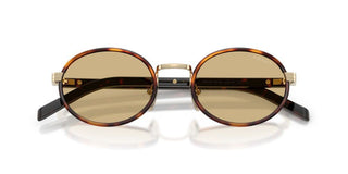 Prada Pr B56s Women Havana Round Sunglasses