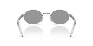 Prada Pr B56s Women White Round Sunglasses