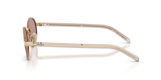 Prada Pr B56s Women Violet Round Sunglasses