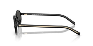 Prada Pr B56s Women Black Round Sunglasses