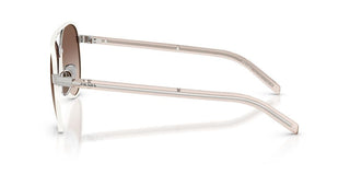 Prada Pr B57s Women Silver Pilot Sunglasses