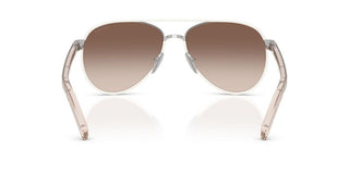 Prada Pr B57s Women Silver Pilot Sunglasses