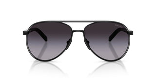 Prada Pr B57s Women Black Pilot Sunglasses
