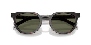 Prada PR C01SD men Havana Geometric Sunglasses