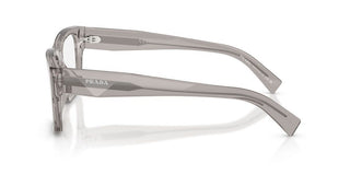 Prada PR C01V men Grey Squared Eyeglasses