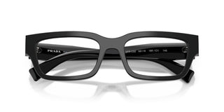 Prada PR C02V men Black Squared Eyeglasses
