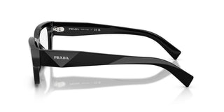 Prada PR C02V men Black Squared Eyeglasses