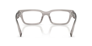 Prada PR C02V men Grey Squared Eyeglasses