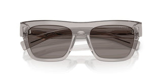 Prada PR C03S men Grey Geometric Sunglasses