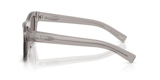 Prada PR C03S men Grey Geometric Sunglasses