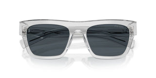 Prada PR C03S men Transparent Geometric Sunglasses