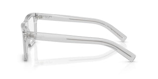 Prada PR C03V men Grey Squared Eyeglasses