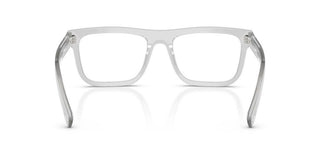 Prada PR C03V men Grey Squared Eyeglasses